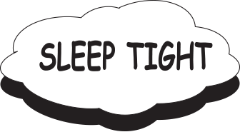 word balloons, thought balloons, Word bubbles, big z, catch Zzz’s