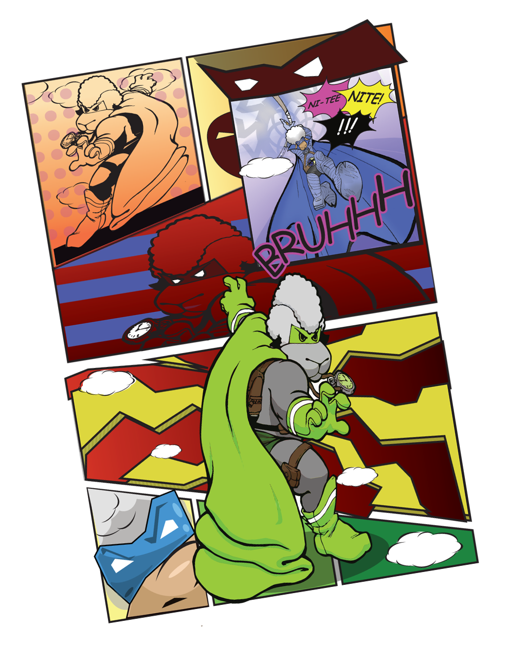 R.E.M, rapid eye movement, sleep patrol , dream warrior, dreem warrior, Cool comic, Bruh, Rasheed wallaces comic
